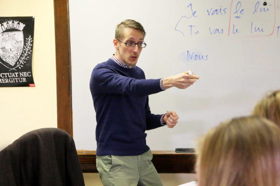 Chris Semk teaching